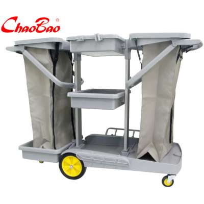 D-11B  Multipurpose Cleaning Cart Janitor Cart Room service cart