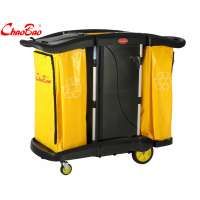 D-011-2B/C Room Service Cart Hotel Cleaning Cart with cover