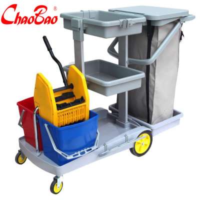 D-11D  Multipurpose Cleaning Cart Janitor Cart